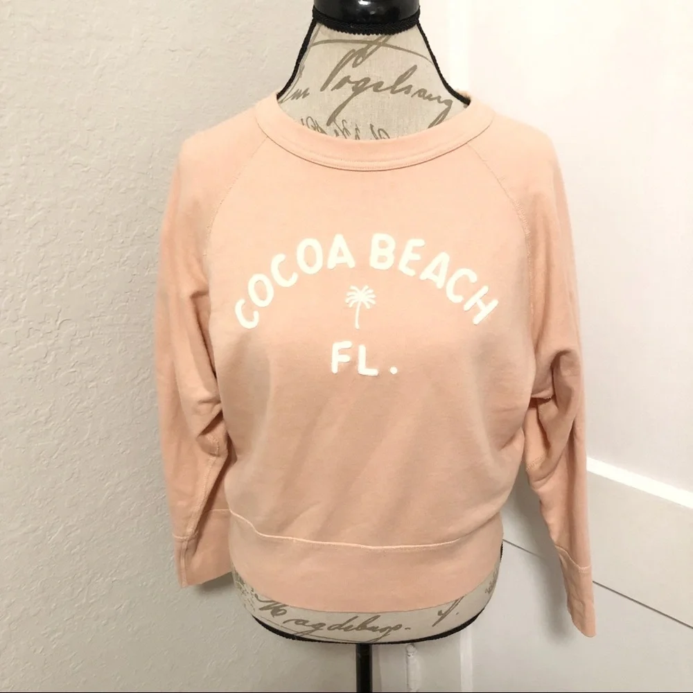 J. Crew Cocoa Beach Sweatshirt